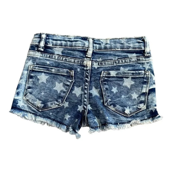 PRIMARK | Blue | STARS DENIM SHORTS - Picture 2 of 6